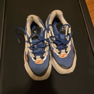 Puma Blue and White Sneakers